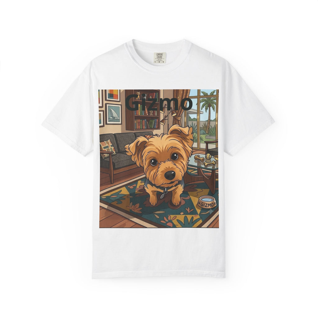 Gizmo Yorkie Portrait T‑Shirt — Cute Yorkie Dog Tee