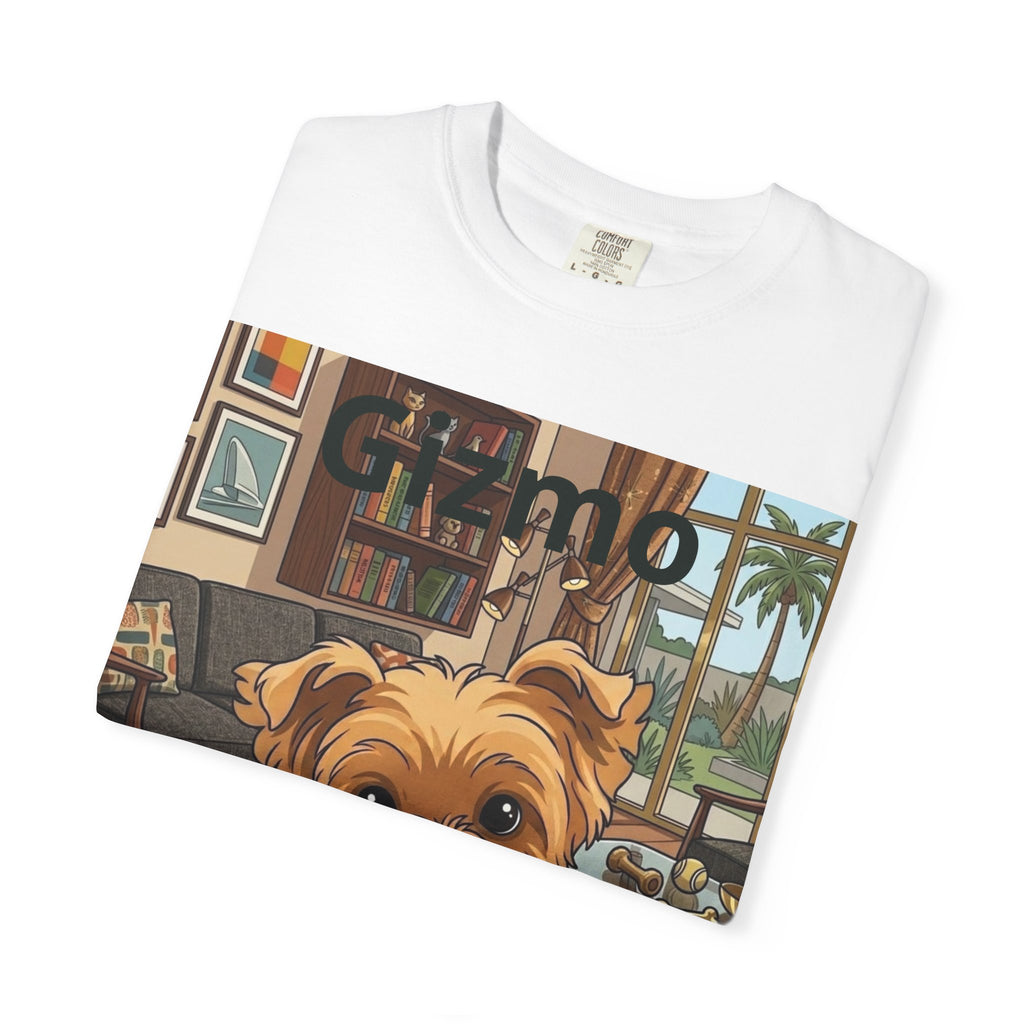 Gizmo Yorkie Portrait T‑Shirt — Cute Yorkie Dog Tee