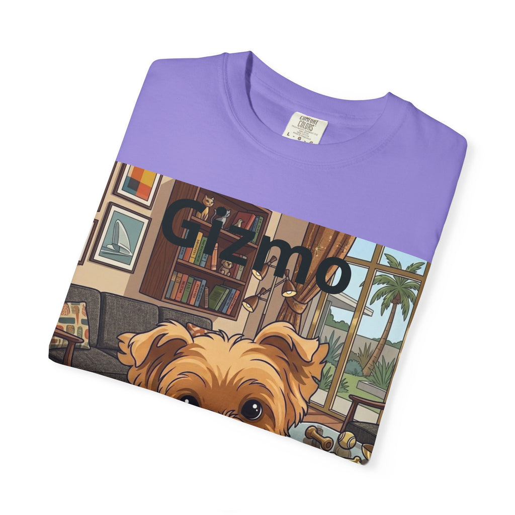 Gizmo Yorkie Portrait T‑Shirt — Cute Yorkie Dog Tee