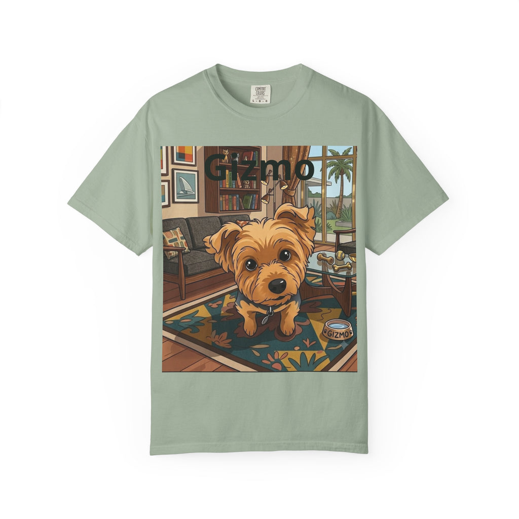 Gizmo Yorkie Portrait T‑Shirt — Cute Yorkie Dog Tee