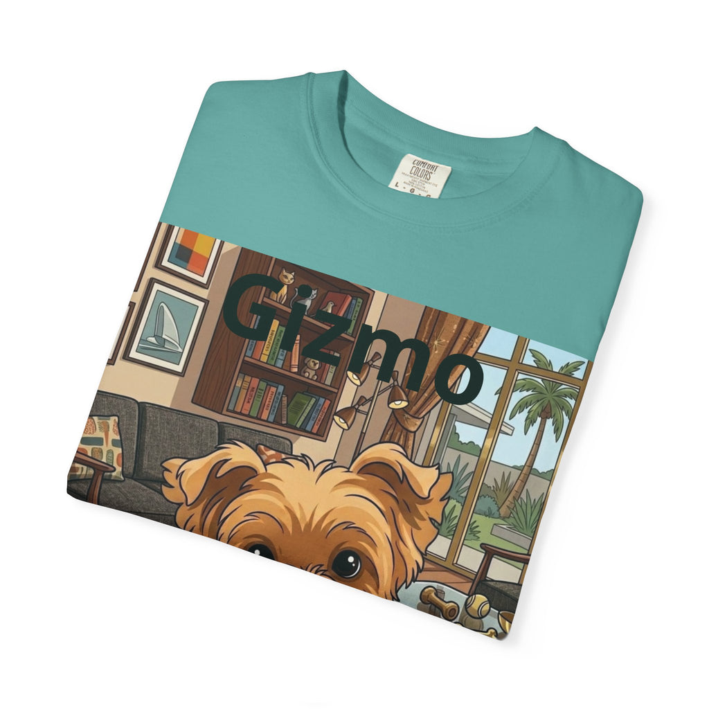 Gizmo Yorkie Portrait T‑Shirt — Cute Yorkie Dog Tee