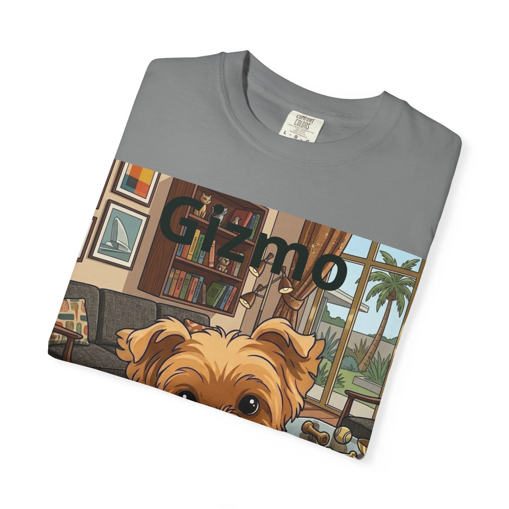 Gizmo Yorkie Portrait T‑Shirt — Cute Yorkie Dog Tee
