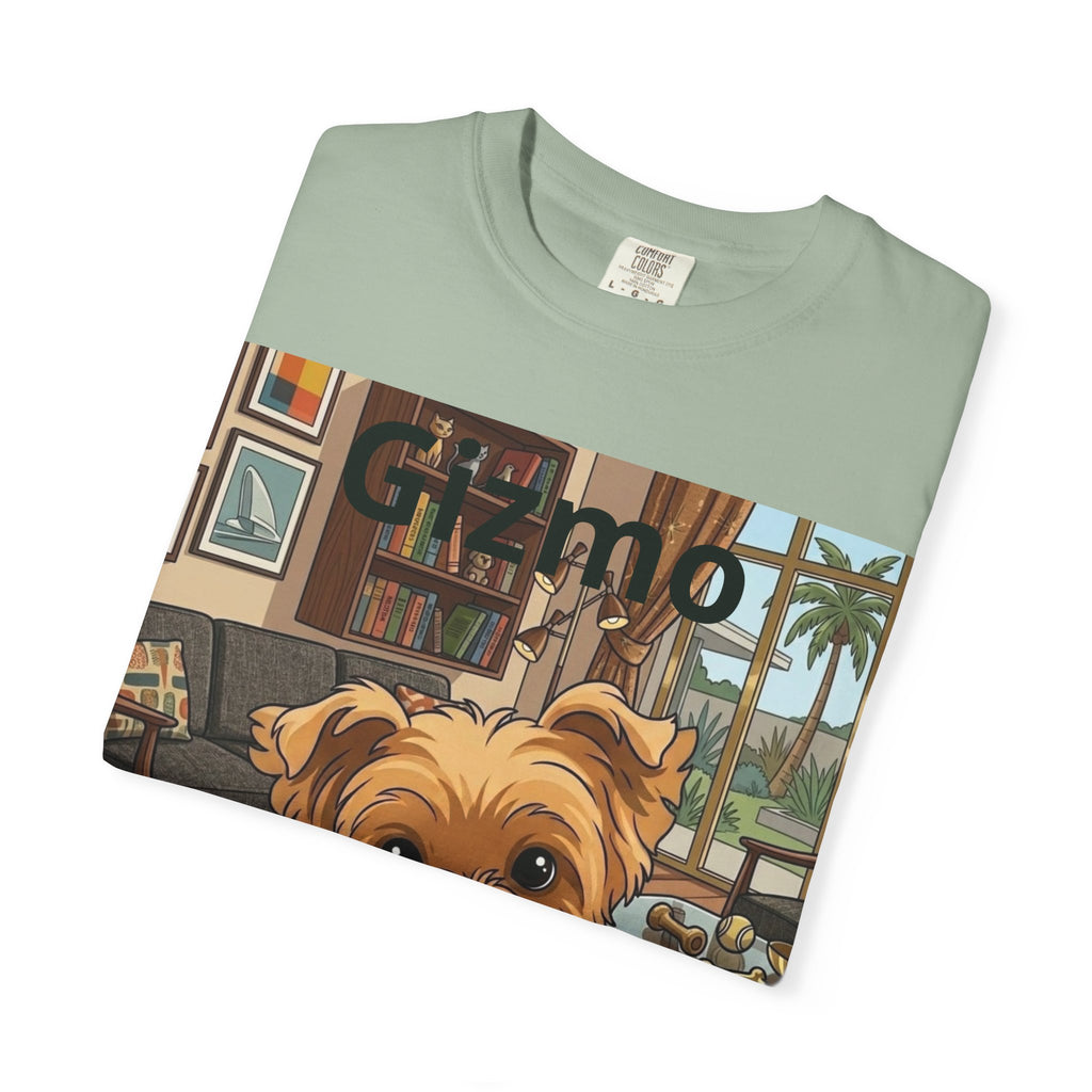 Gizmo Yorkie Portrait T‑Shirt — Cute Yorkie Dog Tee