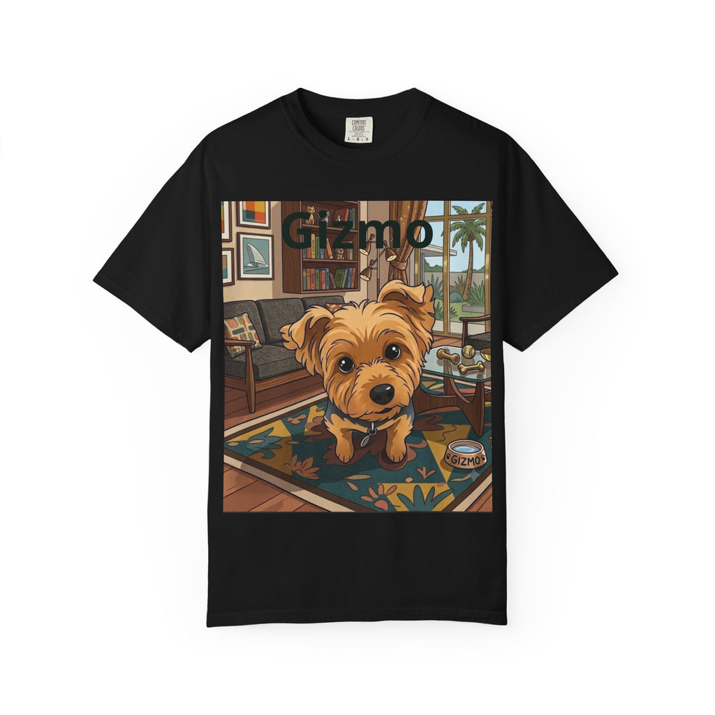 Gizmo Yorkie Portrait T‑Shirt — Cute Yorkie Dog Tee