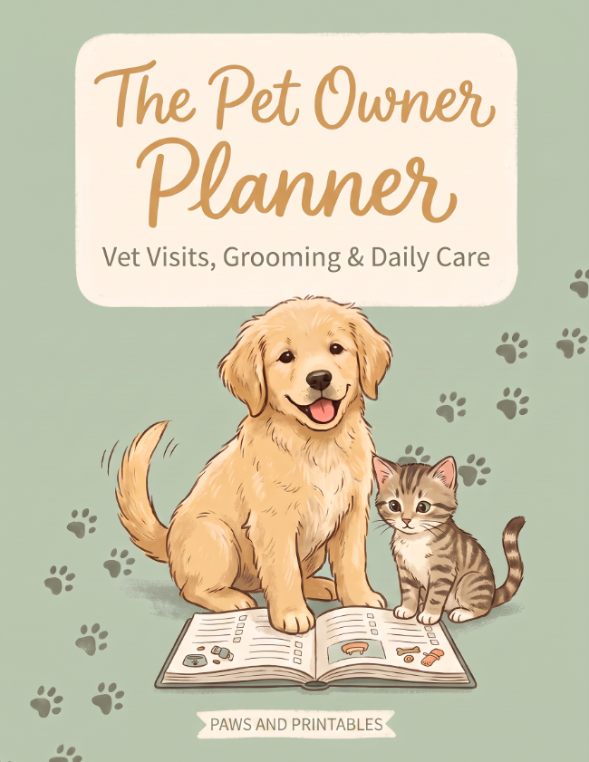 The Pet Owner Planner